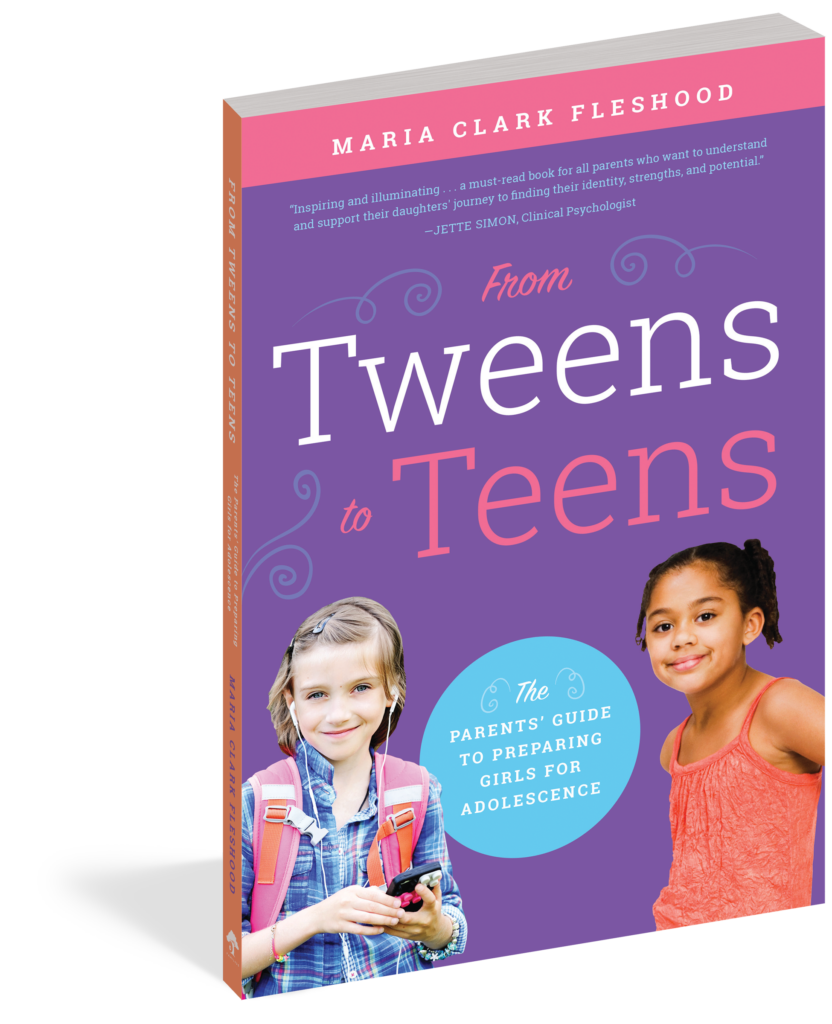The cover of the book From Tweens to Teens.