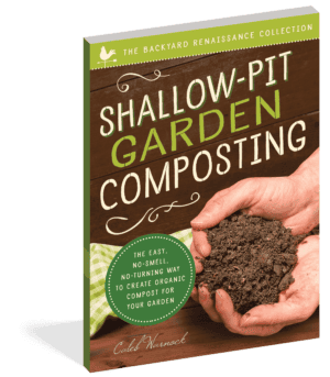 The cover of the book Shallow-Pit Garden Composting.