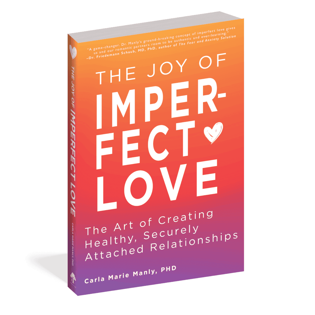 The cover of the book The Joy of Imperfect Love.