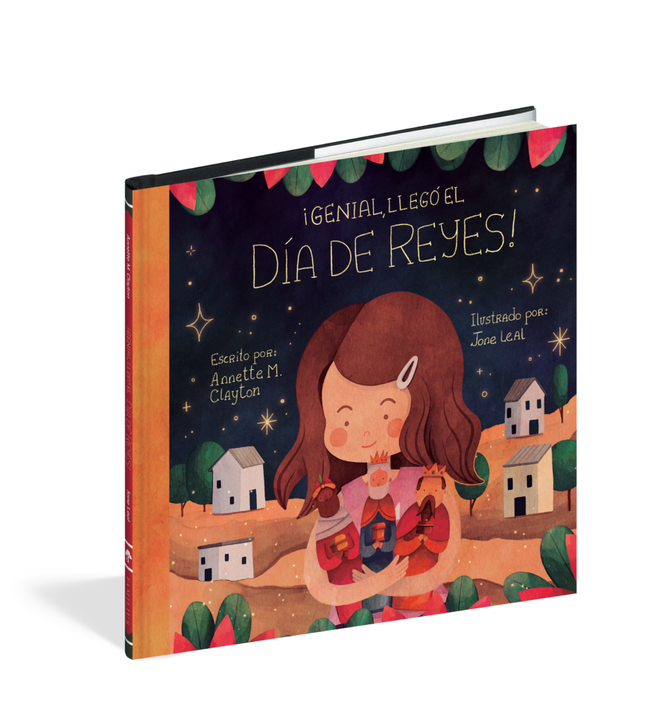 The cover of the picture book Genial llego el Dia de Reyes.