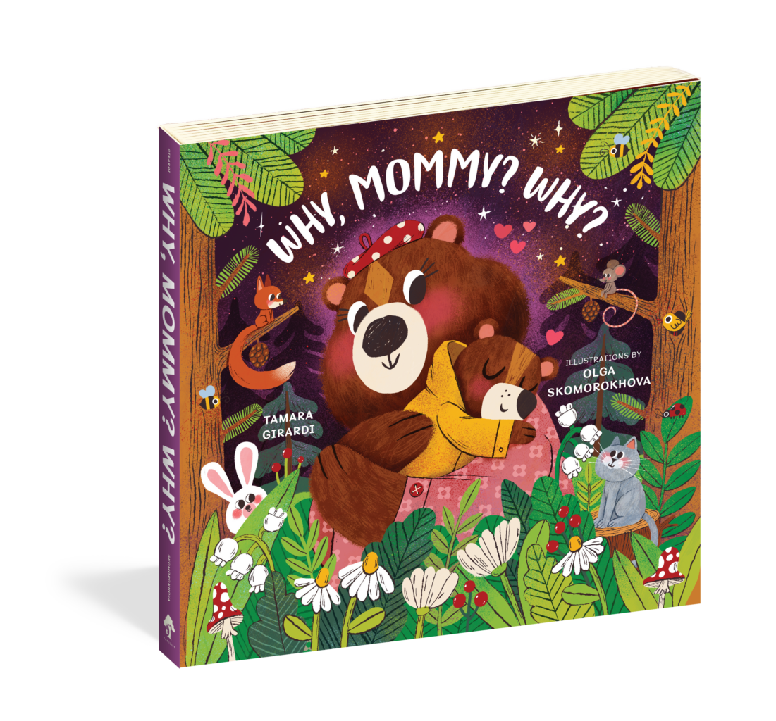 The cover of the board book Why, Mommy, Why?