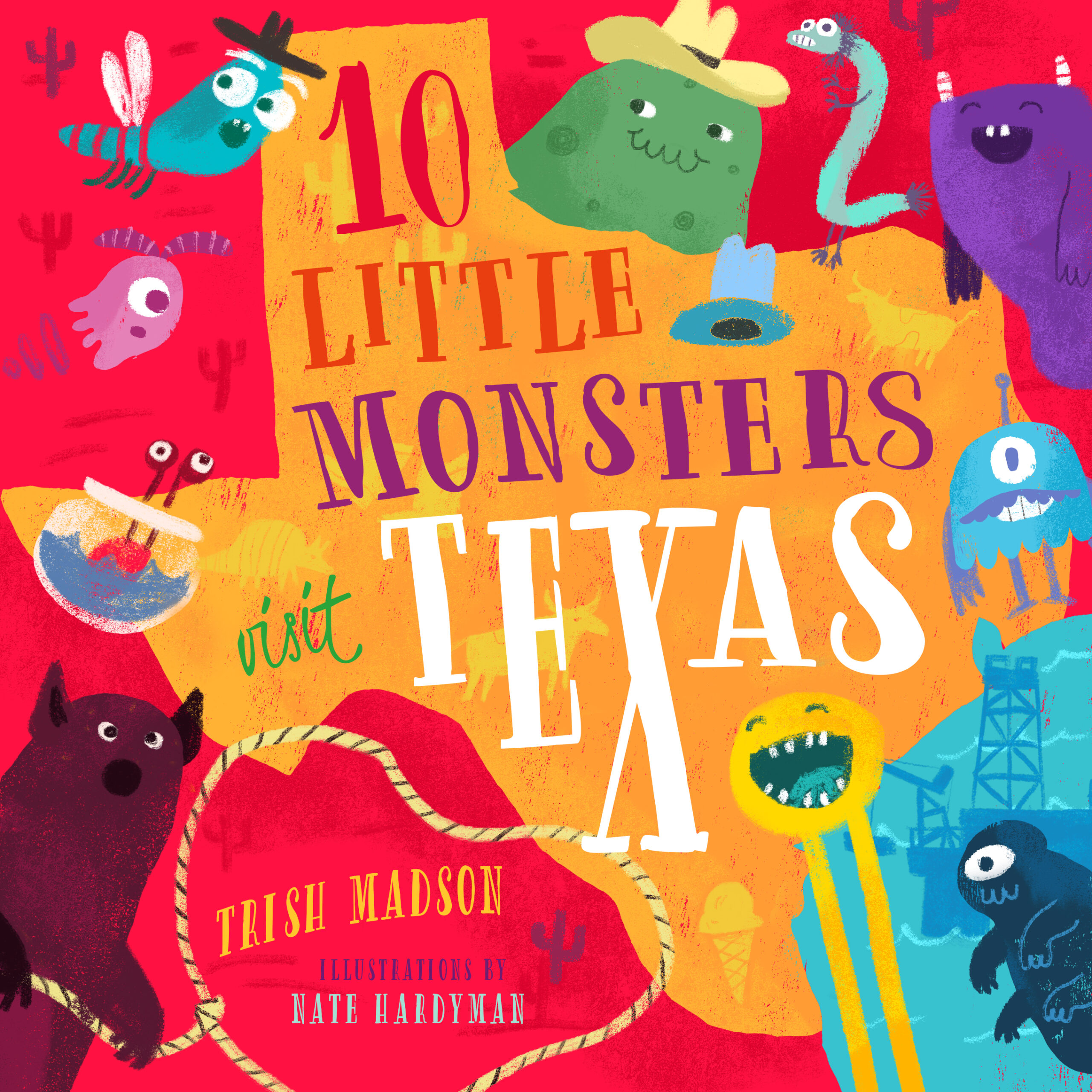 10 Little Monsters Visit Texas - Familius.com Shop
