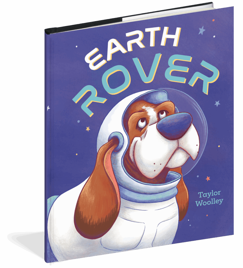 The cover of the picture book Earth Rover.