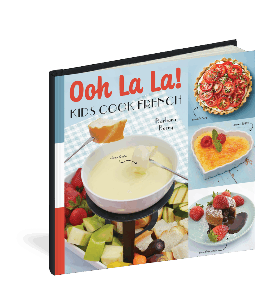The cover of the cookbook Ooh La La! Kids Cook French