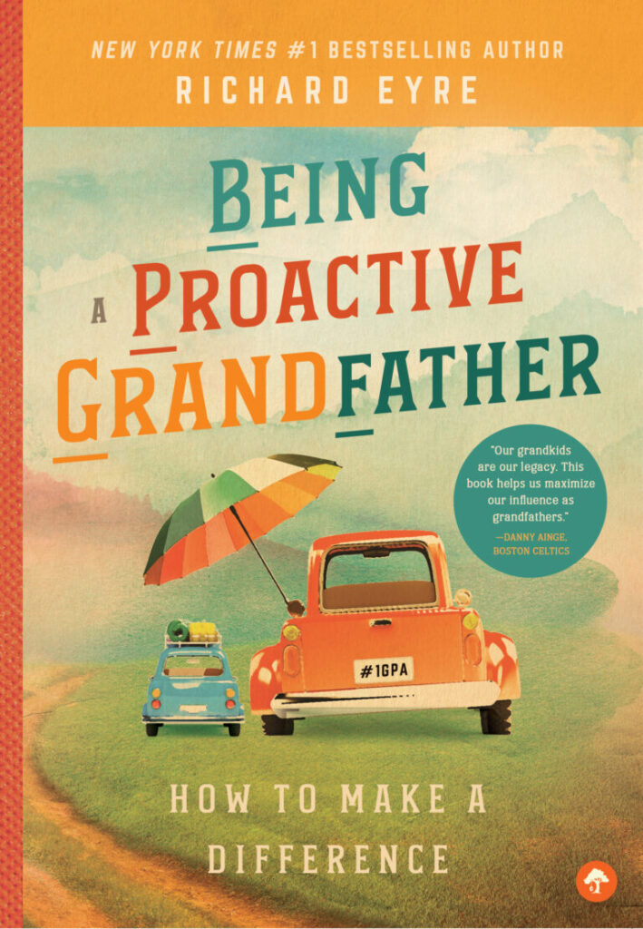 The cover of the book Being a Proactive Grandfather.