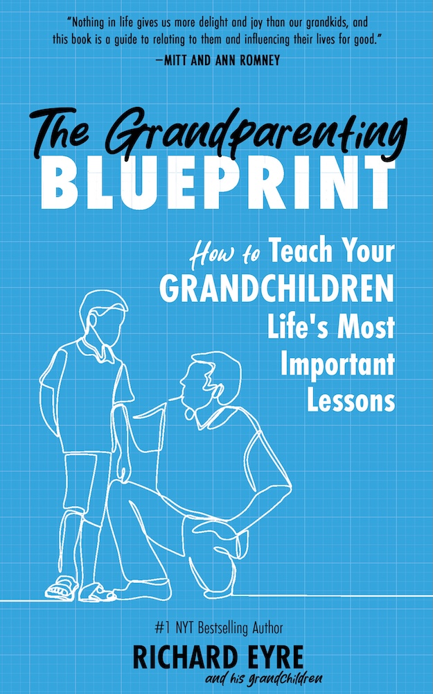 The cover of the book The Grandparenting Blueprint.