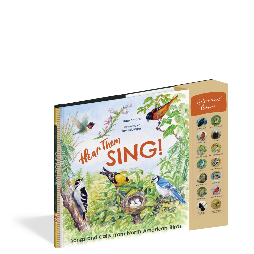 The cover of the picture book + soundboard Hear Them Sing